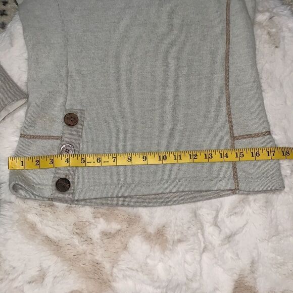 prAna Lucia Recycled Wool Blend Pullover Funnel Neck Sweater Size XS - Picture 13 of 13